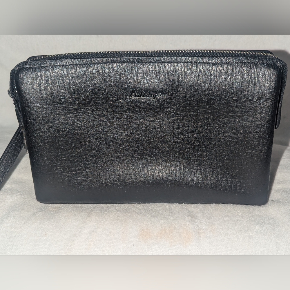Balidiya Black Leather Men's Bag